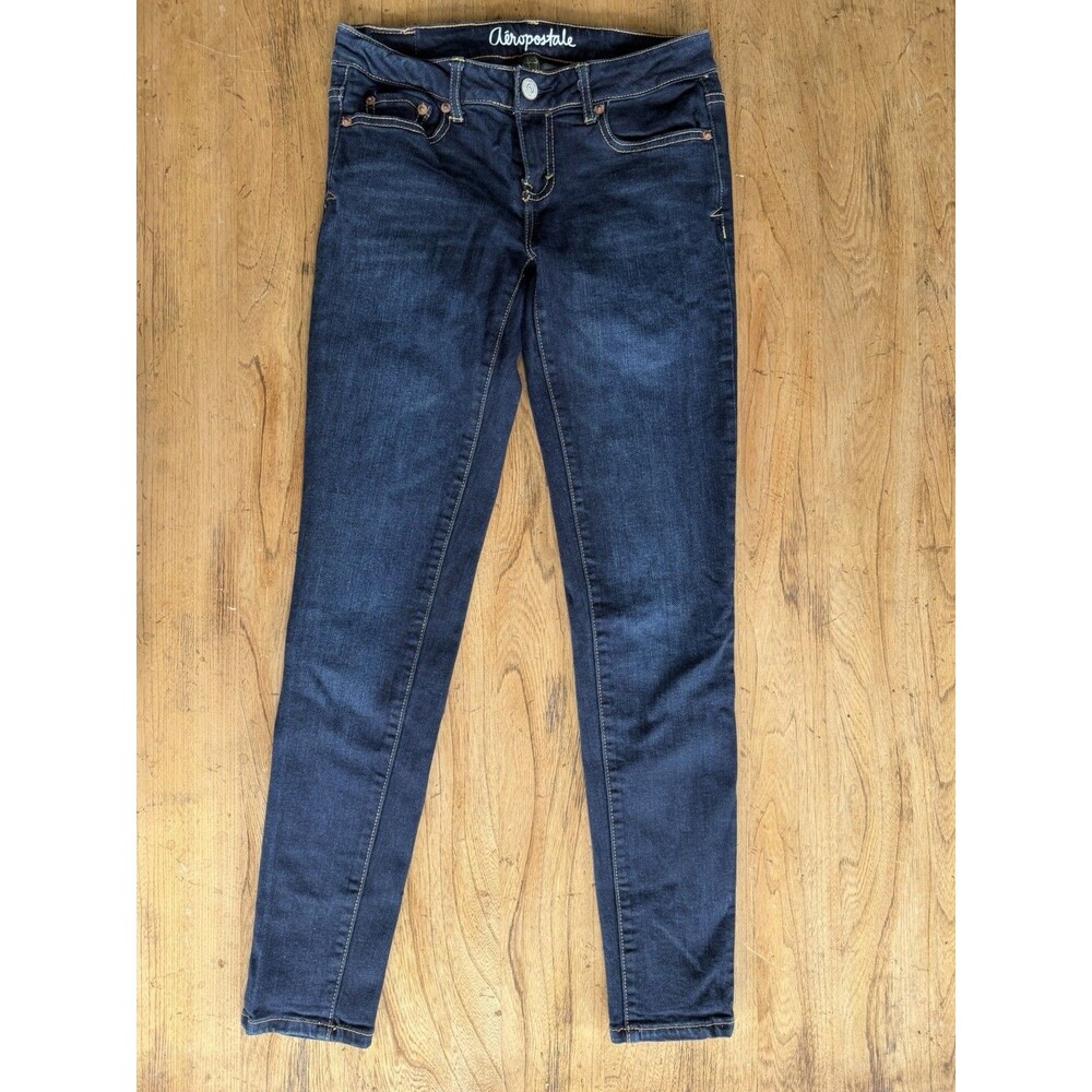 Aeropostale Denim Lola Jegging 2 R Dark Wash Jeans